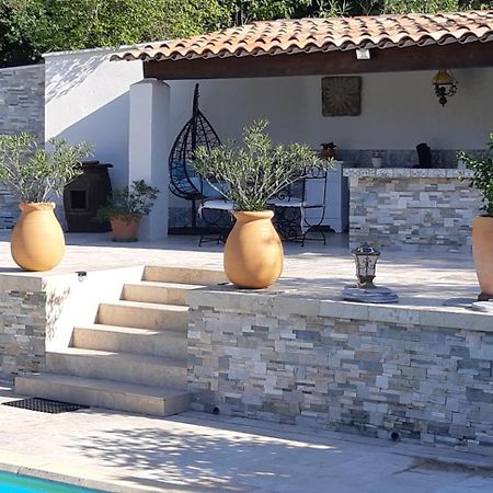 Les Chambres Manon - Piscine, Spa, Tennis Belcodene Bagian luar foto